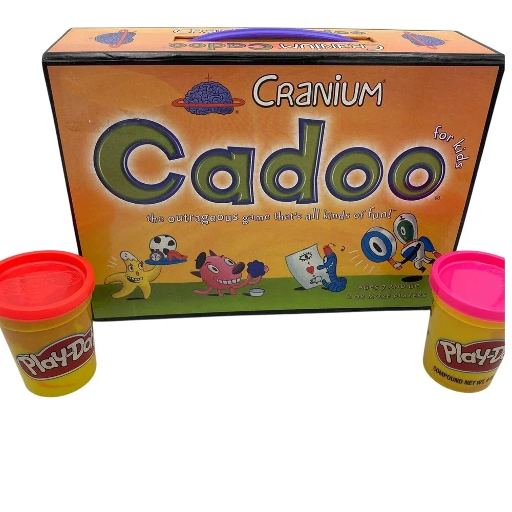 Cranium Cadoo For Kids Board Game Complete NEW PLAYDOH & Accessories Ages 4+‎